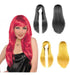 Party Forever Long Straight Wig in Colors - Cotillon Carioca Fiesta 7