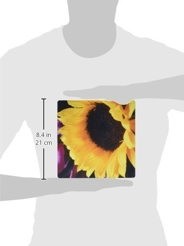 3Drose Llc Girasol Mouse Pad 8 x 8 x 0.25 Inches 1