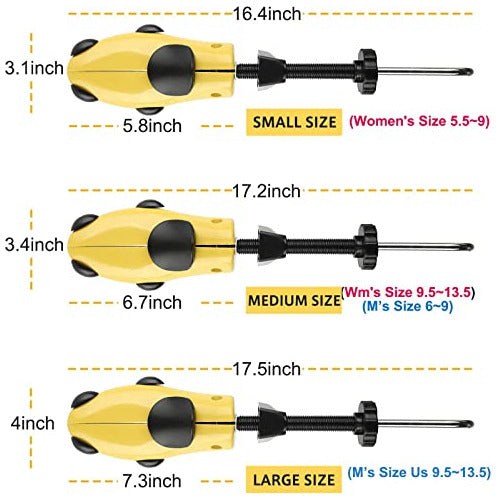 Eachway Shoe Stretcher Shoe Trees, Adjustable Length & Width For Men And Women 4