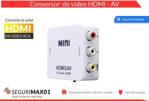 Genérica Conversor Hdmi A Vídeo Y Audio St, Pal-b / Ntsc Muy Útil! Cv 2