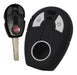 NL Steering Wheel Cover + Silicone Key Cover Fiat Strada Idea Black 1