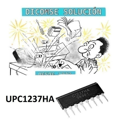 Integrated Circuit UPC1237HA UPC1237 SIP-8 0