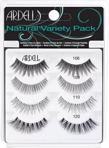 Pack De Pestañas X4 Pares Natural Variety Ardell 0