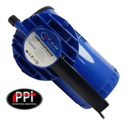 Automatic Airbrush Compressor KLD 170W 3.5bar Detailing 3