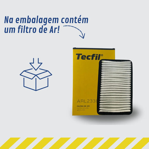 Tecfil Filtro De Ar Arl 2338, Kia Picanto Anos 2011/12/13/14 5