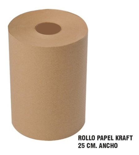 CICCARIELLO Rollo Papel Kraft Excelente Calidad - 25 Cm Ancho - 1 Rollo 1