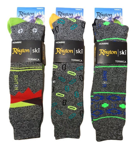 Rhyton Thermal Socks for Men - Pack of 6 0