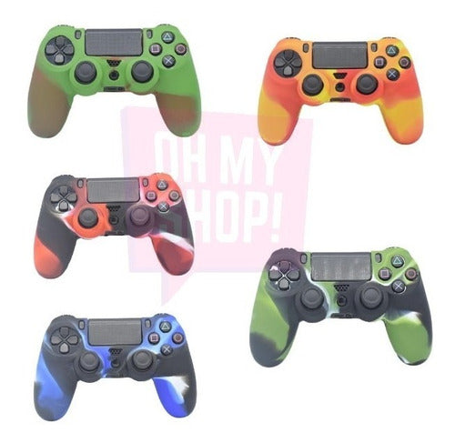 Ohmyshop Camouflage Silicone PS4 Joystick Protector 1