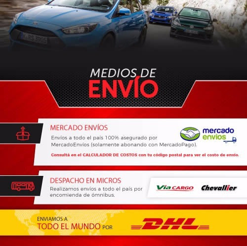 Juego 4 Bujias Rosca Laga 4 Elctrodos Fiat Renault Ford Chev 6