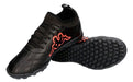 Kappa Unisex Veloce Soccer Cleats Black-Coral 3