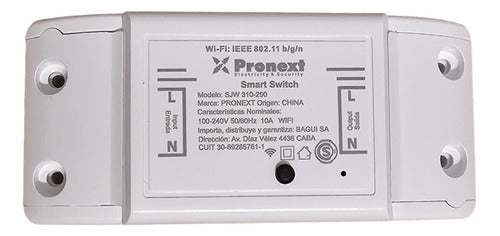 Pronext Smart Wifi Timer Switch 10A 1 Outlet 0