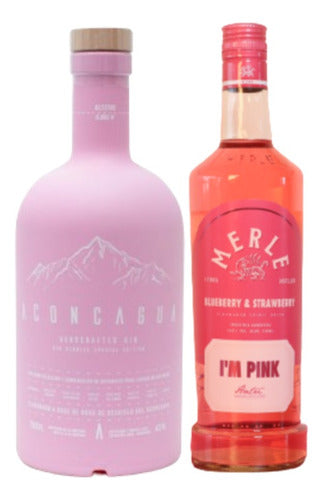 Gin Aconcagua Red Fruits + Merle Blueberry-Strawberry Gift Set 0