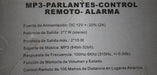 Juego Parlantes, Amplificador Y Alarma Para Motos Usb Sd 3