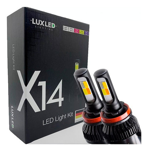 Kit Cree Led H7 9006 4 Colors X14 32000lm for Cars 12