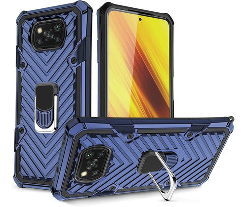 Damondy Case for Xiaomi Poco X3 NFC - Blue 0