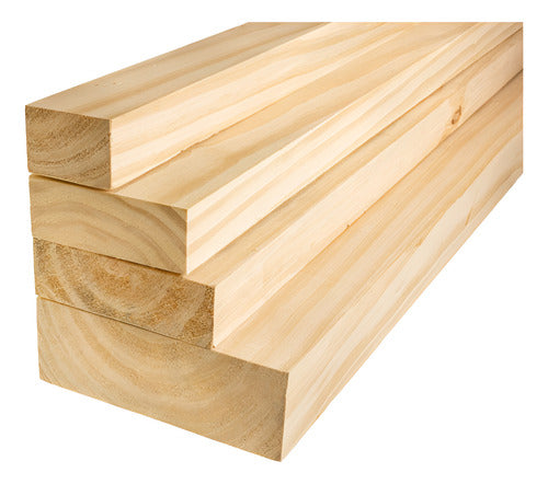 Viga De Madera Pino Elliotis Cepillado 3 X 6 X 4,57 1