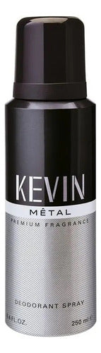 Kevin Metal Deo Pack for Men 250ml X6 Kit Fragrance 1