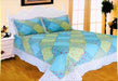 King Size Patchwork Quilt Bedspread with Pillow Shams 6