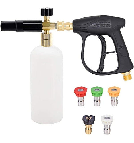 Generic Foam Gun + 5 Washing Nozzles Pack R6 0