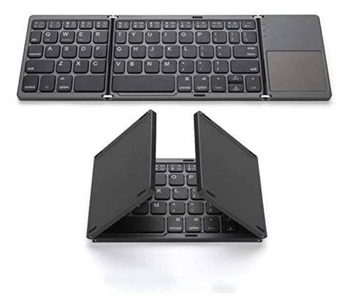 Gimibox Bluetooth Folding Keyboard, Pocket Size 0