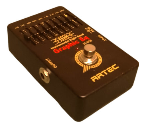 Pedal Ecualizador De 8 Bandas Artec Analógico Audio 3