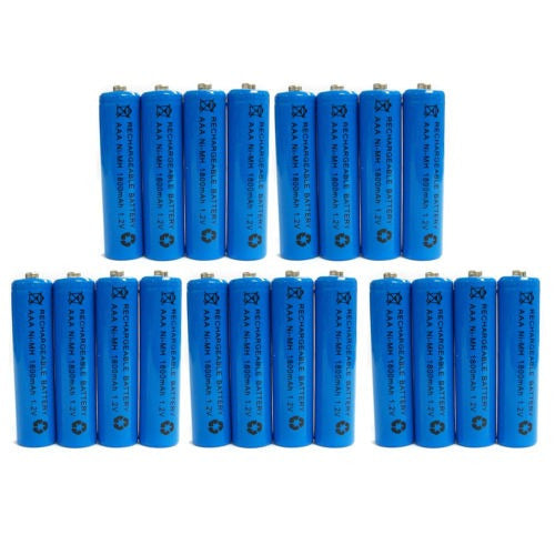 20 Pc Aaa 1800mah 1.2v Ni-mh Recargable Celular De Mp3 Rc Az 0