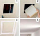 Hidden Frame Inspection Cover 40x40 9.5mm for Durlock Ceiling 2