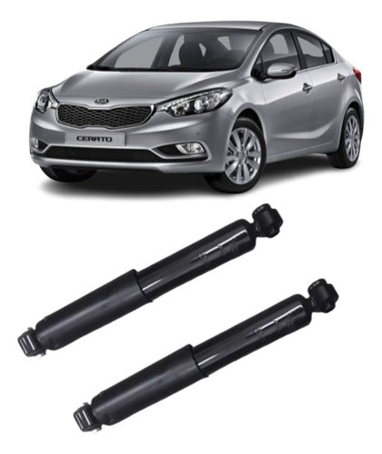 Kit X2 Amortiguador Traseros Kia Cerato Año 2011 0