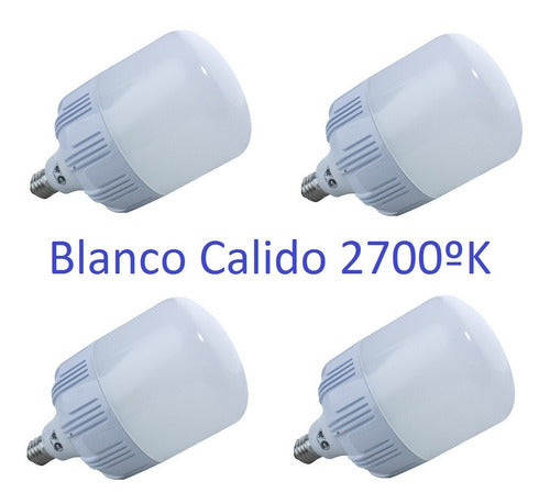 Sica Pack X4 Lampara Led 40W Luz Fria / Calida E27 1