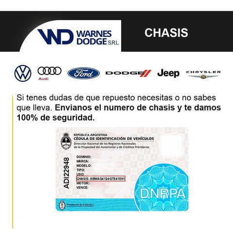 Dodge Tapa Deposito Agua Gol 2007 2008 2009 2010 1