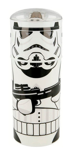 Stor Water Bottle For Kids With Straw And Cap - Star Wars 0