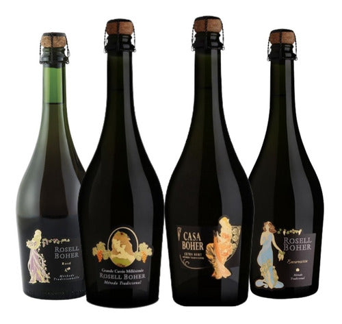 Rosell Boher Collection Sparkling Wines X4 - Celler Offer 0