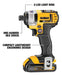 Kit De Controlador De Impacto Dewalt 20v Max, 1/4 De Pulgada 1