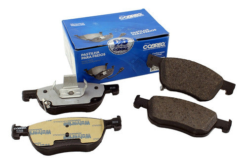 Cobreq Brake Pads for Honda Civic HR-V Nissin Front 0