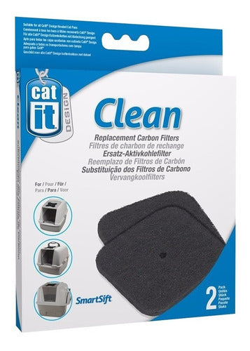 Catit Original Litter Box Filters - Pack of 2 Units 2