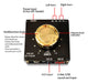 Placa Amplificadora De Potência Bluetooth Zk-f502h 5.1 50w 2 2