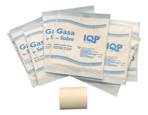 IQP/SYRA Sterile Gauze Kit 10 x 10 cm (10 Units) + Euromix Hypoallergenic Tape 5 cm 2