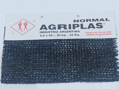 Media Sombra 4.2 X 5  Mts Negra Agriplas 65 % 0