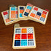 Klings Designer Coasters - Set of 6 with Wooden Case - Various Designs 6