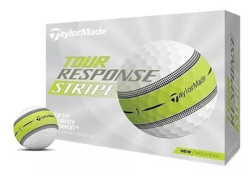 TaylorMade Tour Response Stripe X 12 Golf Balls 0