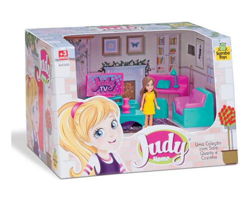 Sala De Boneca Casinha De Boneca Judy Home +03 0