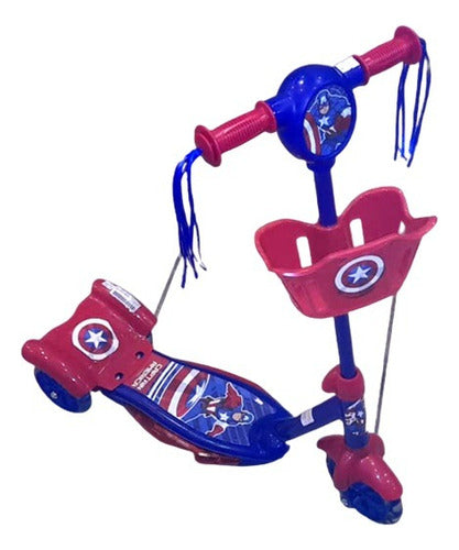 Funtoys Avengers Light and Sound Kids Scooter 0