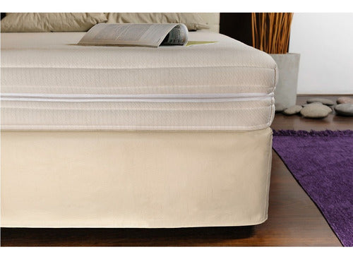 Mezanek Eco Leather Bed Cover 1 1/2 Plaza / 90x190cm 0