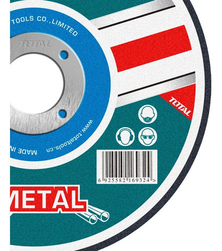 Total Disco Abrasivo Corte Metal 115x1.6mm TAC2211153 X5 P 3