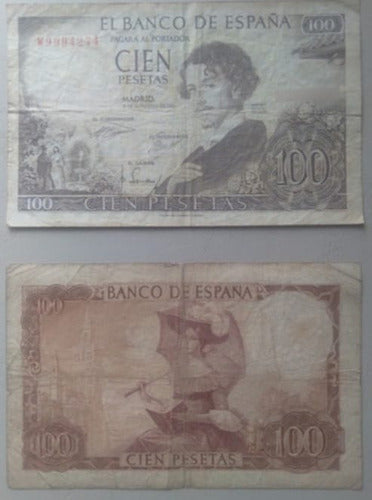 Billetes 100 Pesetas 1965 0