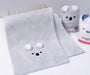 Universal Hand Towel with Gray Design 30 X 80 cm (002) 4