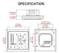 Display Lcd De Termostato Wifi Inteligente 6