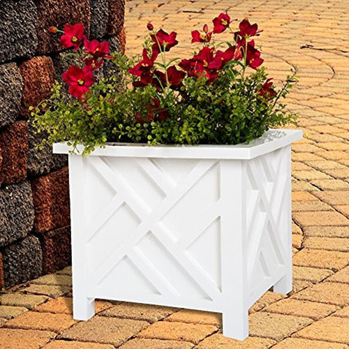 Pure Garden Garden Plant Holder Container Box 1