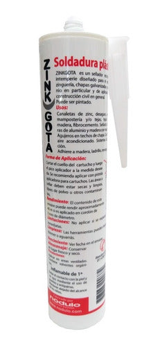 Nodulo Zinc Gota Waterproof Sealant for Galvanized Sheets and Gutters 1