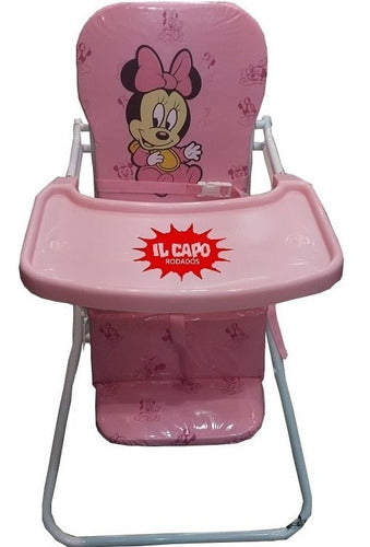 Foldable Baby High Chair + Foldable Playpen Combo 9